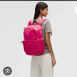 Lululemon Athletica Bold Pink Backpack